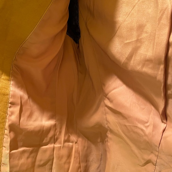 Esprit fine gauge yellow corduroy women’s blazer - Picture 5 of 7